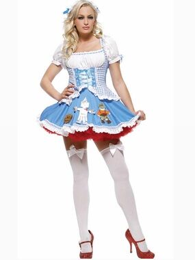 Vintage 2000s Leg Avenue Dorothy Halloween Costume